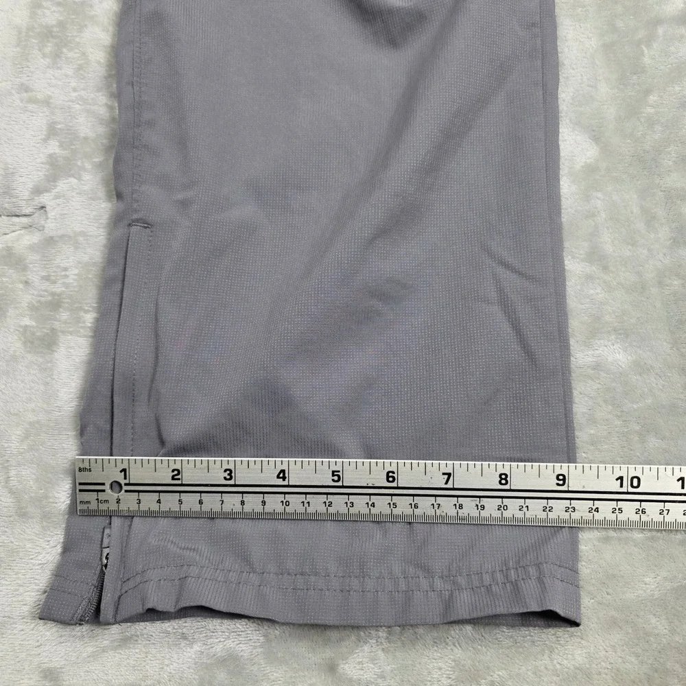 Under Armour HeatGear Track Pants Mesh Gray Mens M FAIR Techwear Minimalist